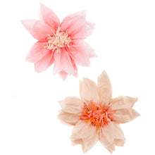 Lade das Bild in den Galerie-Viewer, 2er Set Seidenpapierblumen große Kirschblüte
